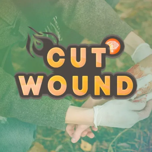 First aid VR – treating cut wounds and stopping bleeding.
