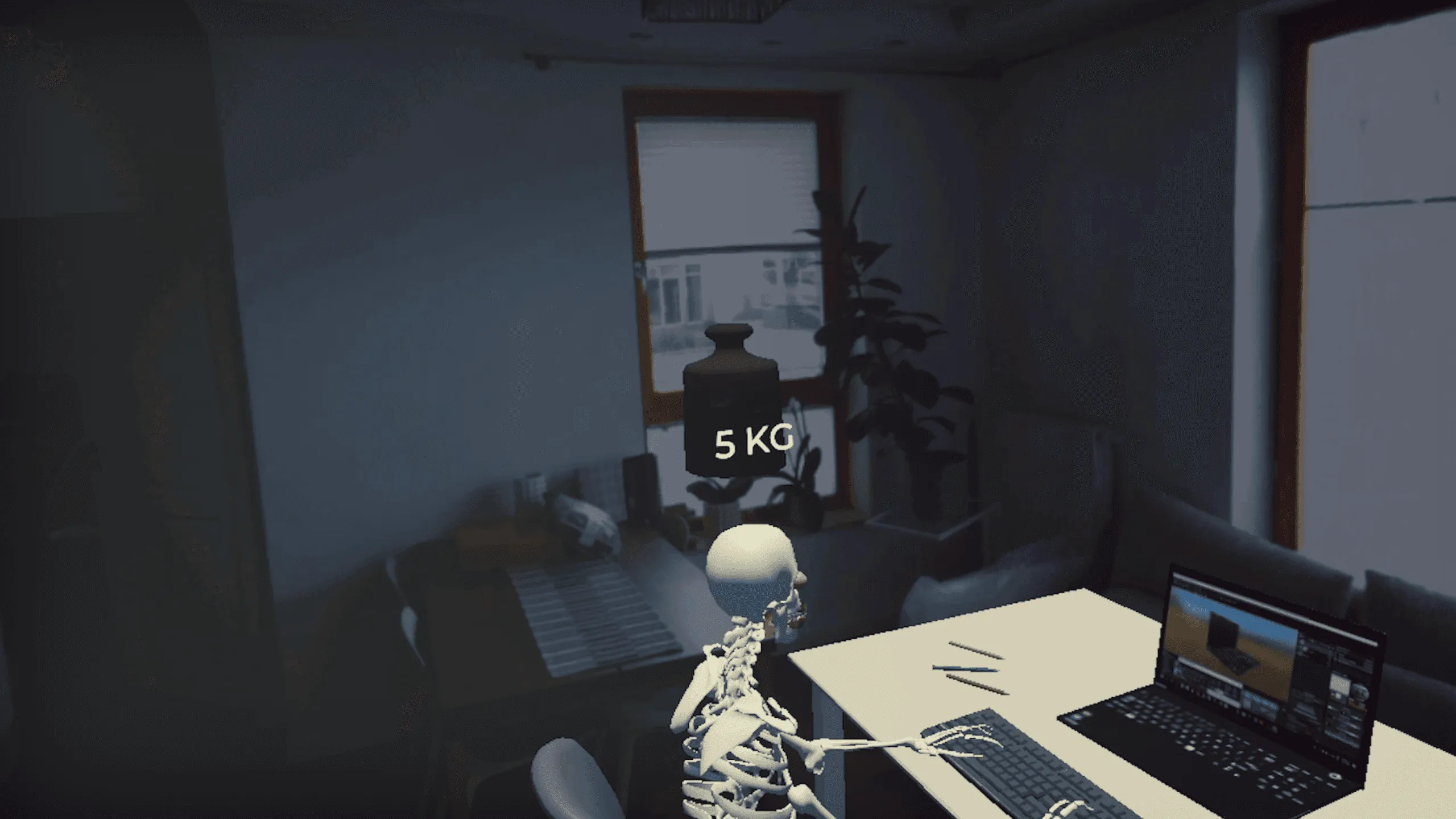 Espacio de trabajo saludable en VR: optimiza la ergonomía en casa y en el trabajo.