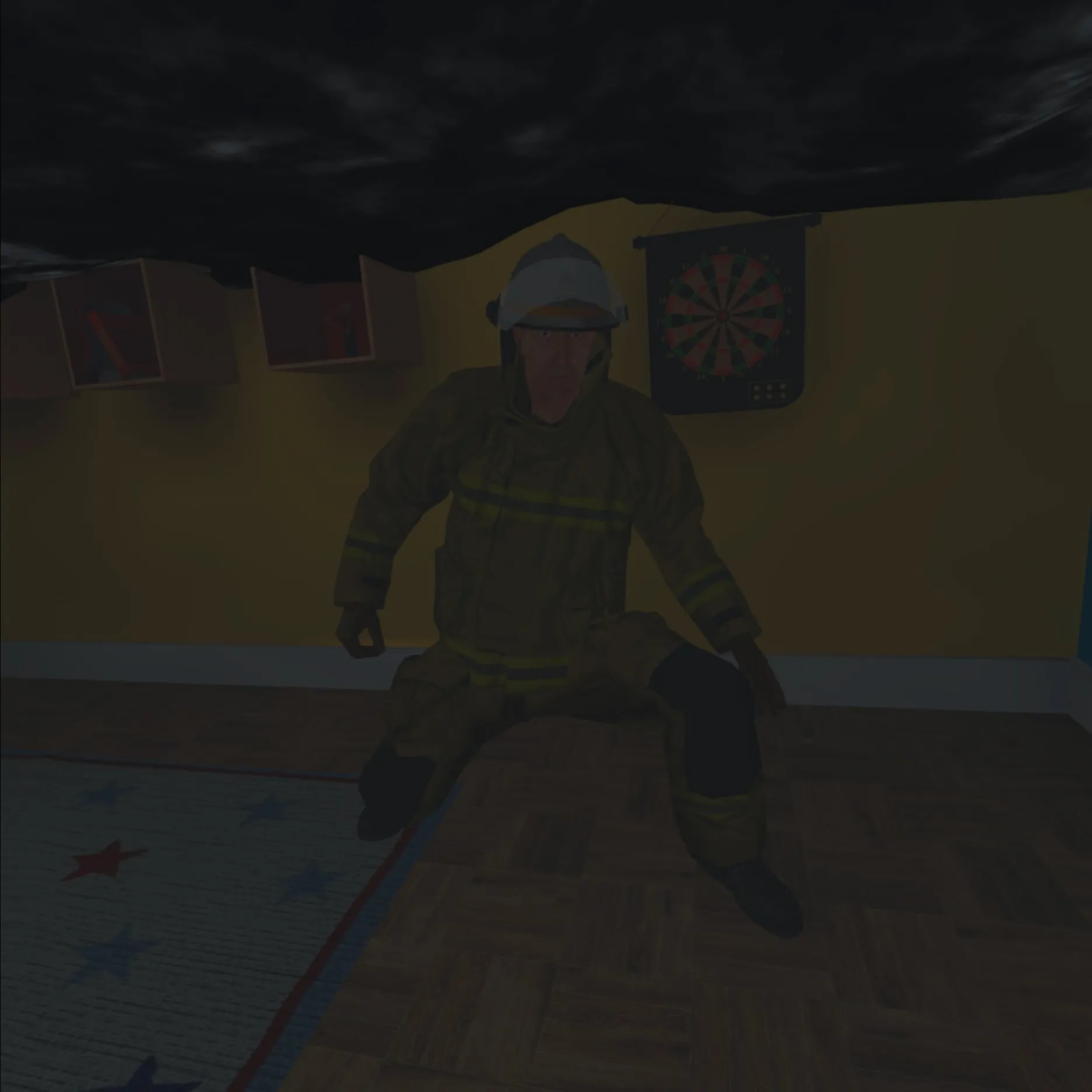 Formation d’urgence en VR : scénarios d’évacuation lors d’un incendie à la maison.