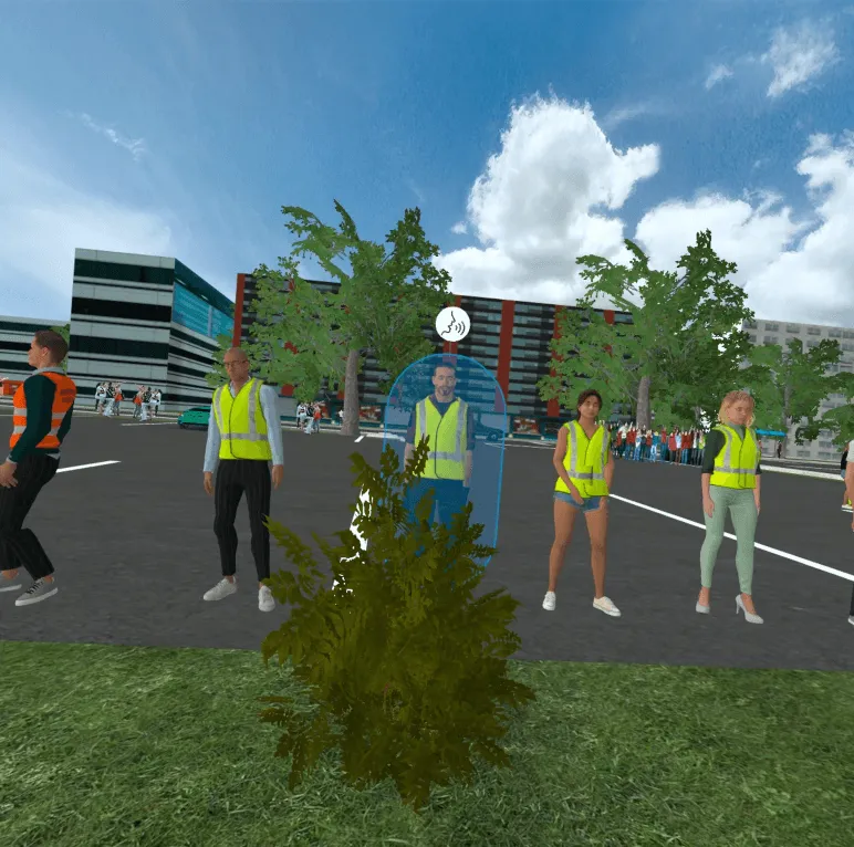 Simulacro de incendio en VR: aprende a evacuar con seguridad en una emergencia.