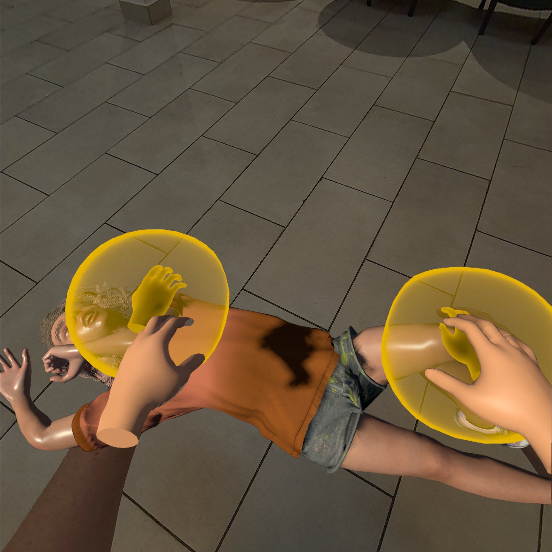 VR training – SAMPLE history taking in a first aid situation.