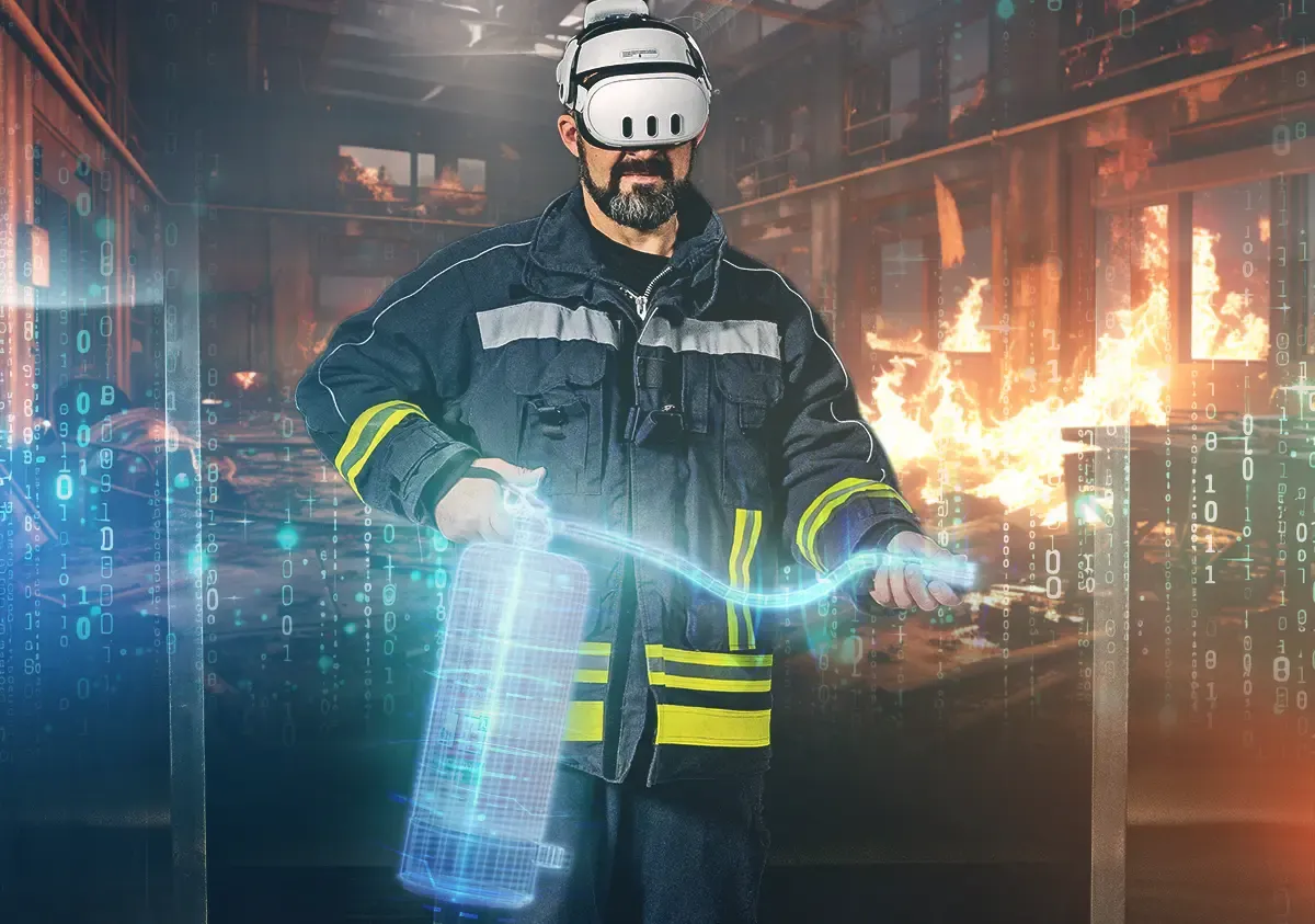 Warehouse Fire – Fire Marshal VR training program